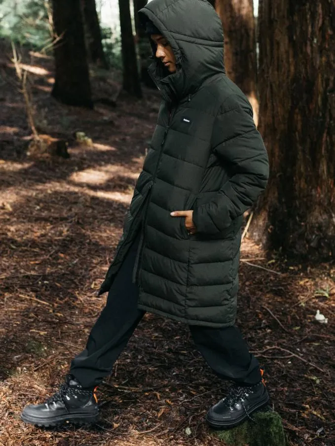 Women Sidus Insulated Jacket Darkest Olive Finisterre Jackets Coats and Gilets