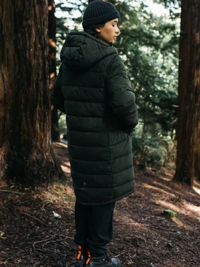 Women Sidus Insulated Jacket Darkest Olive Finisterre Jackets Coats and Gilets
