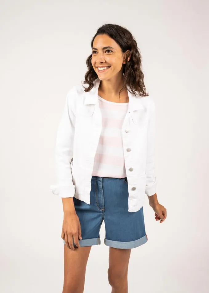 Women Summer Collection Saint James STE TEA White