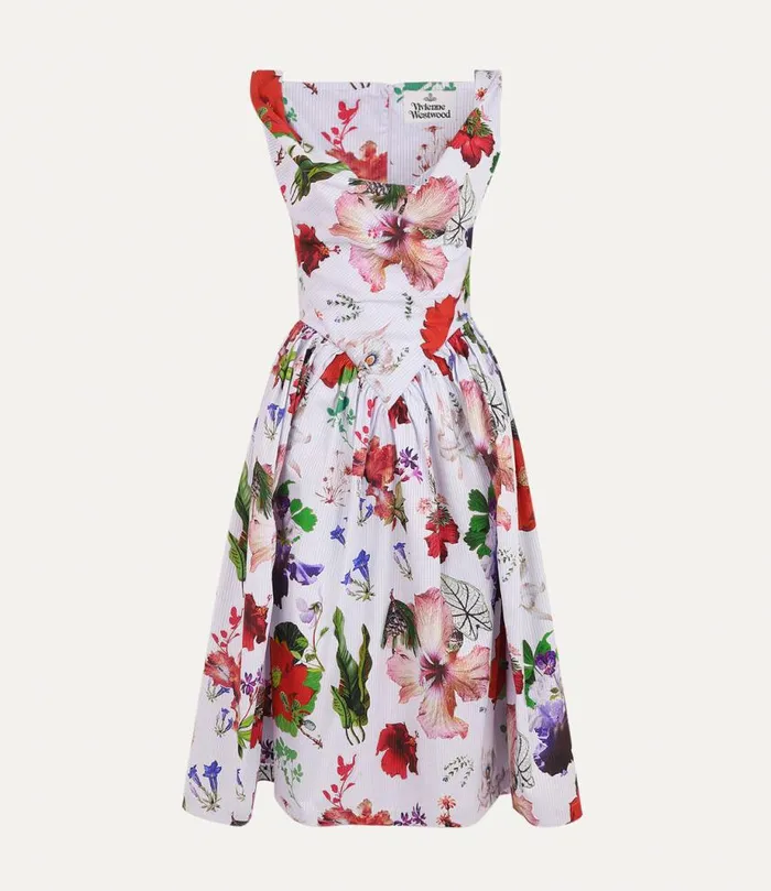 Women Sunday Dress Flower Vivienne Westwood Dresses