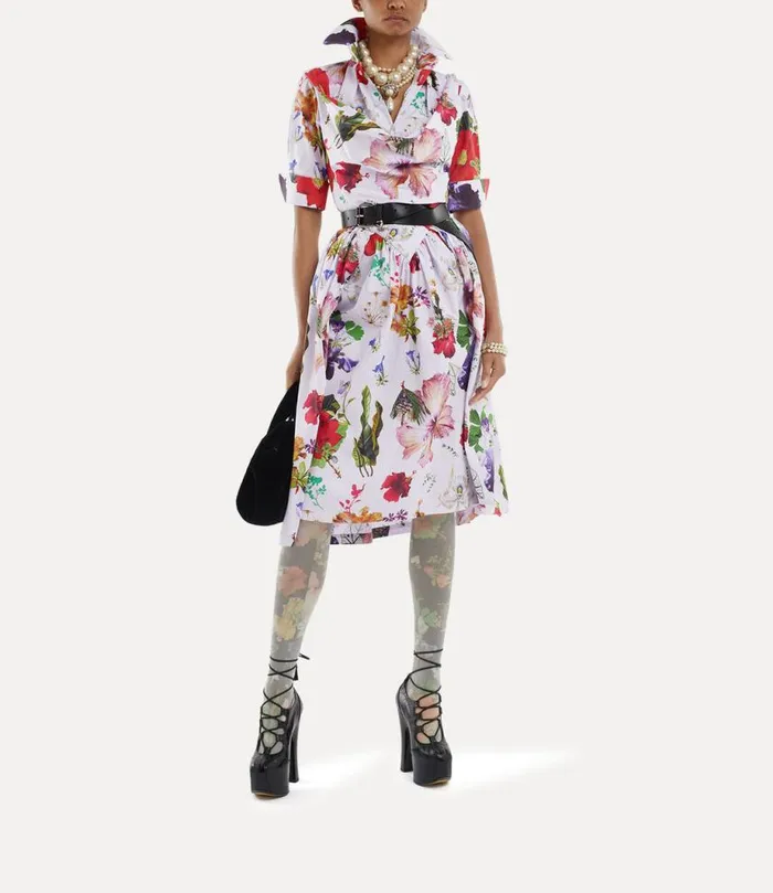 Women Sunday Dress Flower Vivienne Westwood Dresses Women Sunday Dress Flower Vivienne Westwood Dresses