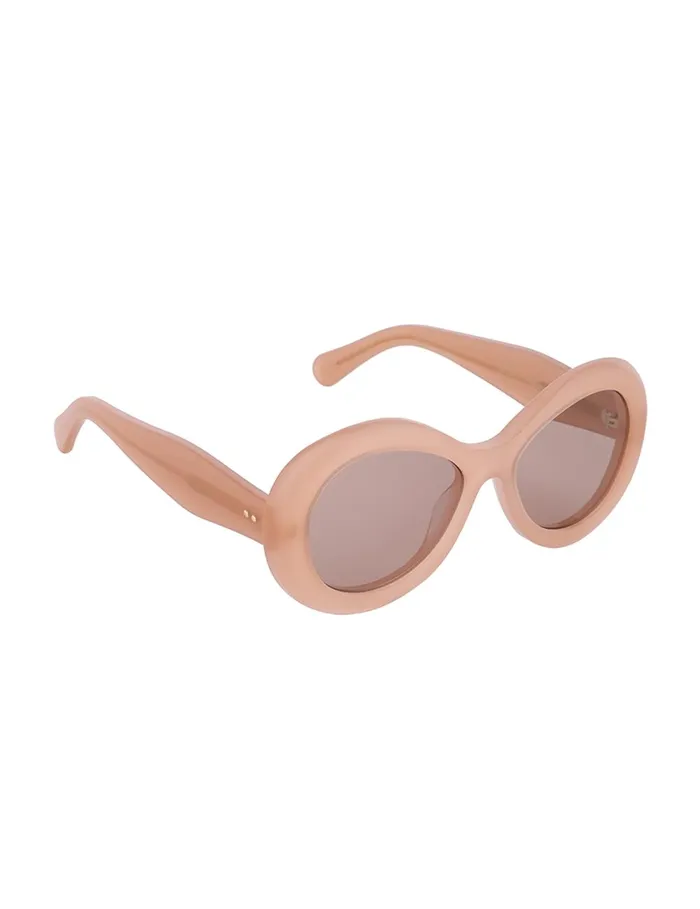 Women Sunglasses Zimmermann Jay Oversize Peach