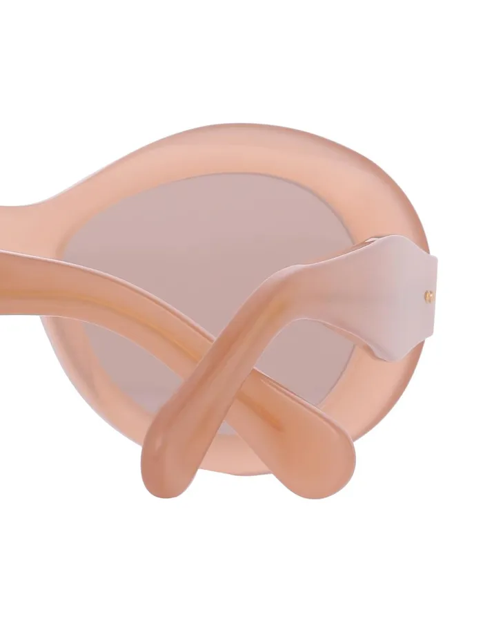 Women Sunglasses Zimmermann Jay Oversize Peach