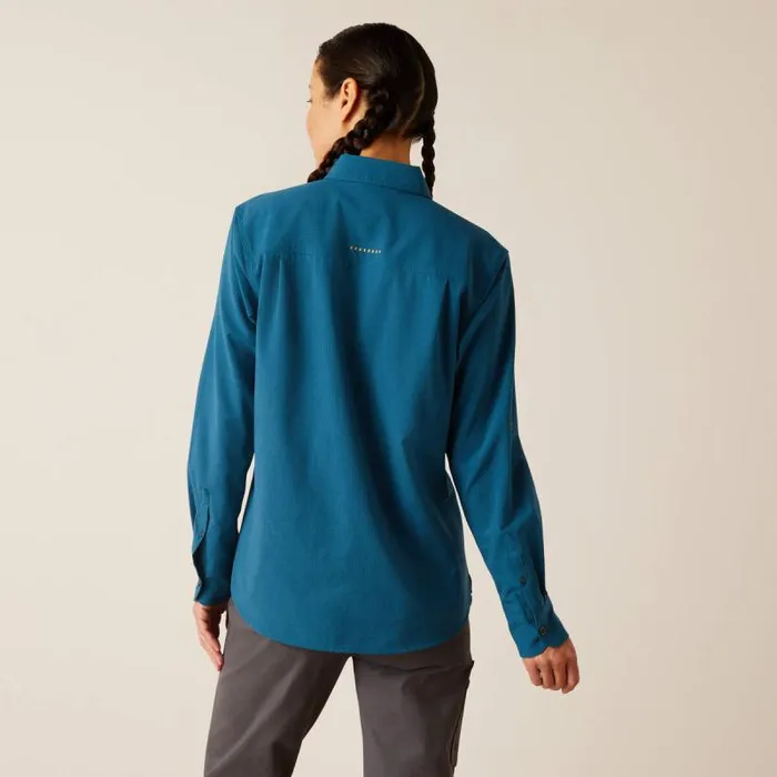 Women TShirts and Tops Ariat Rebar Made Tough 360 AirFlow DuraStretch Work Shirt Legion Blue Women TShirts and Tops Ariat Rebar Made Tough 360 AirFlow DuraStretch Work Shirt Legion Blue