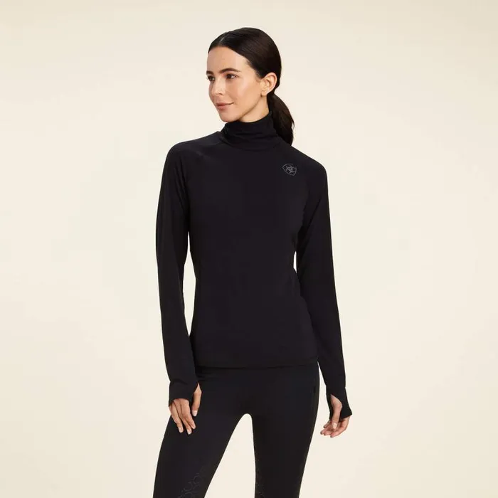 Women TShirts and Tops Ariat Venture Baselayer Black