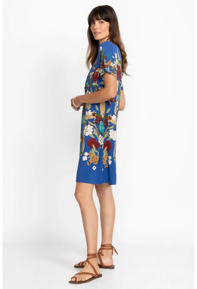 Women Tee Bee Twist Front Swing Dress Teebee Johnny Was Dresses
