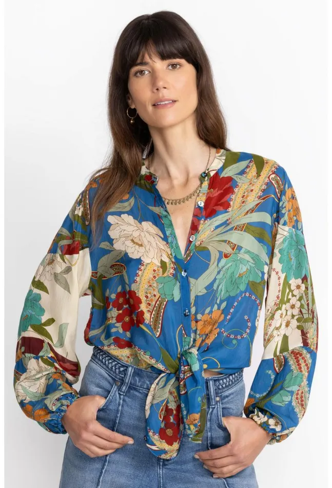 Women Teebee Tori Blouse Teebee Johnny Was Tops