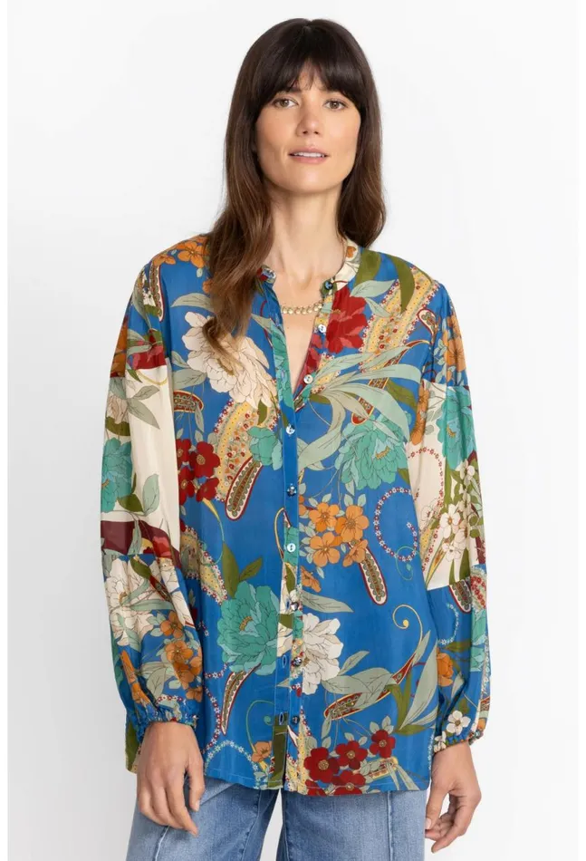 Women Teebee Tori Blouse Teebee Johnny Was Tops