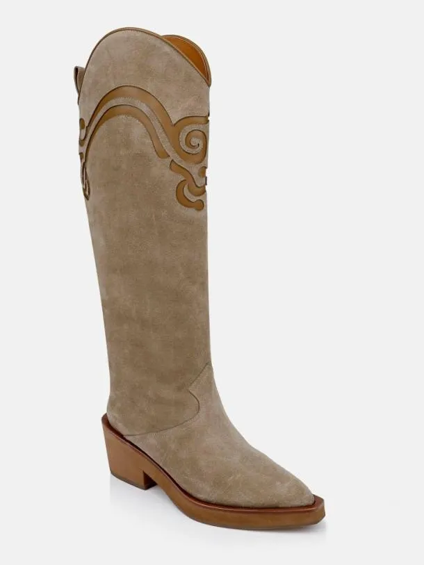 Women TERENS Suede Gobi Clergerie Boots and High Boots