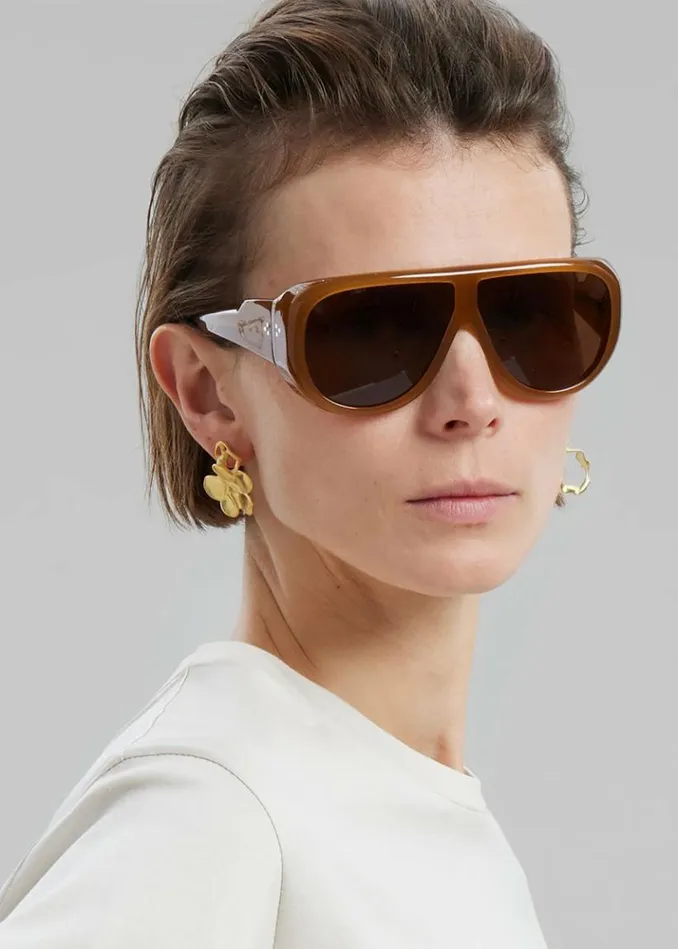 Women The Frankie Shop Completedworks The Past Within The Present Earrings 8211 Gold Plated Gold Plated