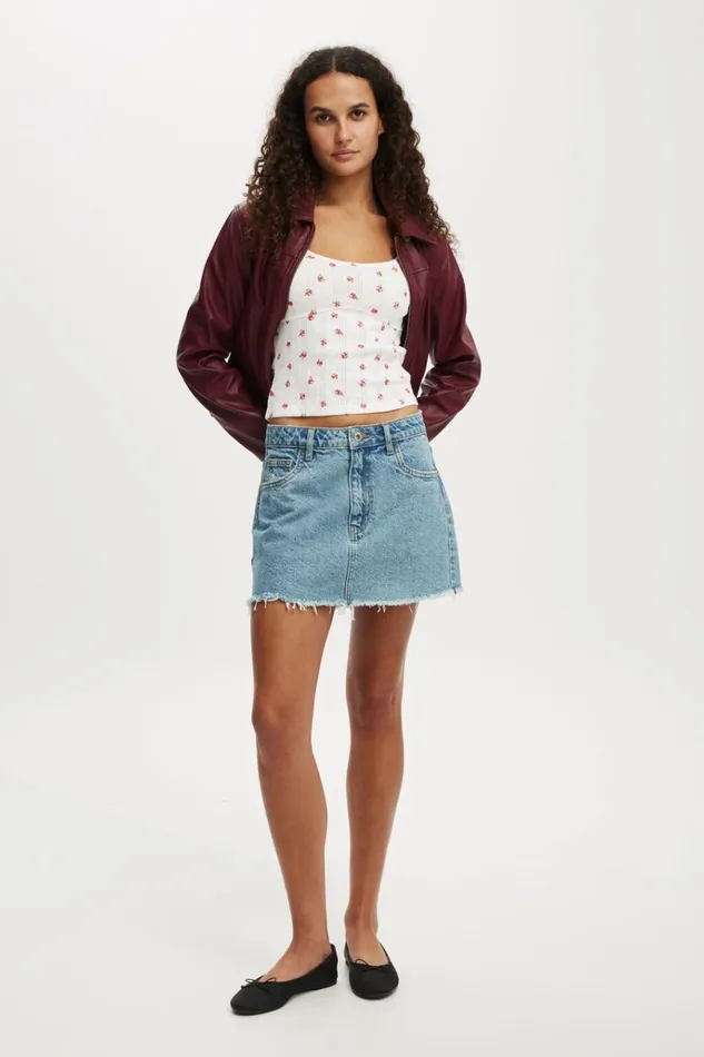 Women Tops Cotton On Darcie Scoop Neck Short Sleeve Top Bobbi Ditsy Cherry Rouge Women Tops Cotton On Darcie Scoop Neck Short Sleeve Top Bobbi Ditsy Cherry Rouge