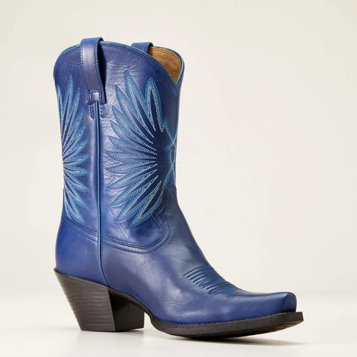 Women Western Boots Ariat Goldie Western Boot Bellbottom Blue Women Western Boots Ariat Goldie Western Boot Bellbottom Blue