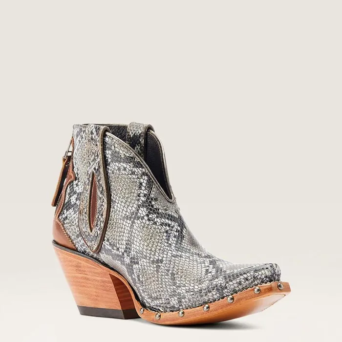 Women Western Boots Ariat Greeley Western Boot Natural Snake Women Western Boots Ariat Greeley Western Boot Natural Snake