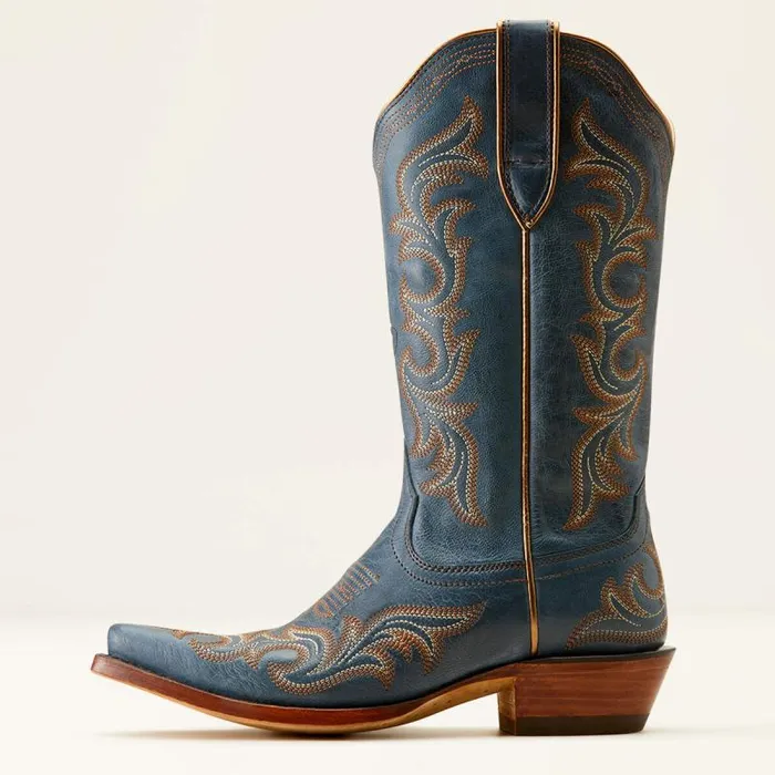 Women Western Boots Ariat Hazen Western Boot Blueberry
