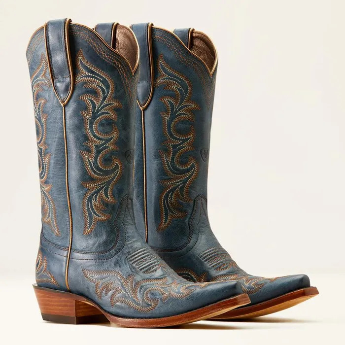 Women Western Boots Ariat Hazen Western Boot Blueberry