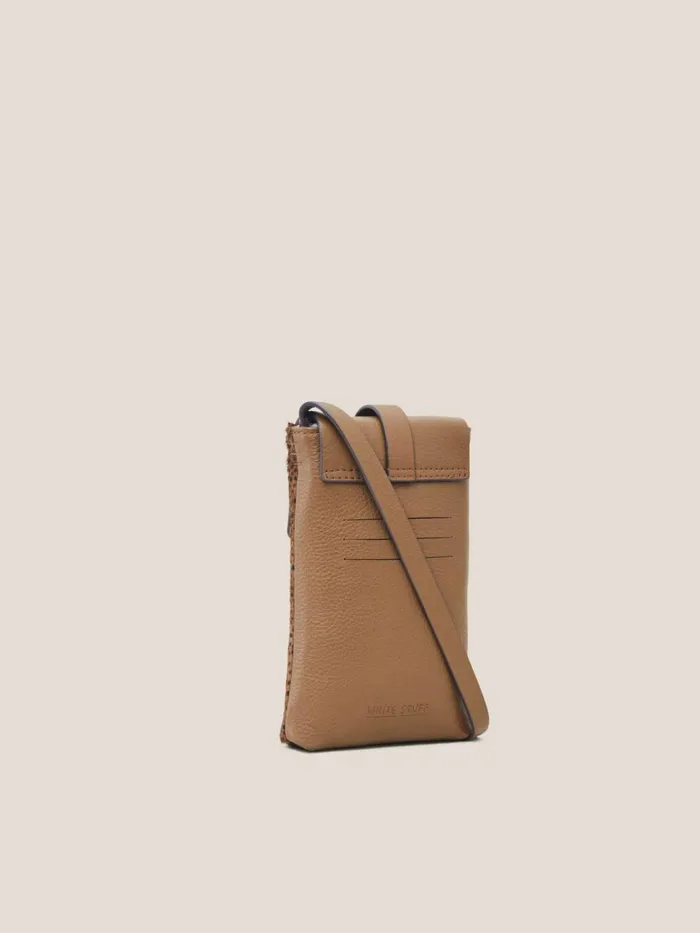 Women White Stuff Bags And Purses Clara Buckle Leather Phone Bag Tan Print Women White Stuff Bags And Purses Clara Buckle Leather Phone Bag Tan Print