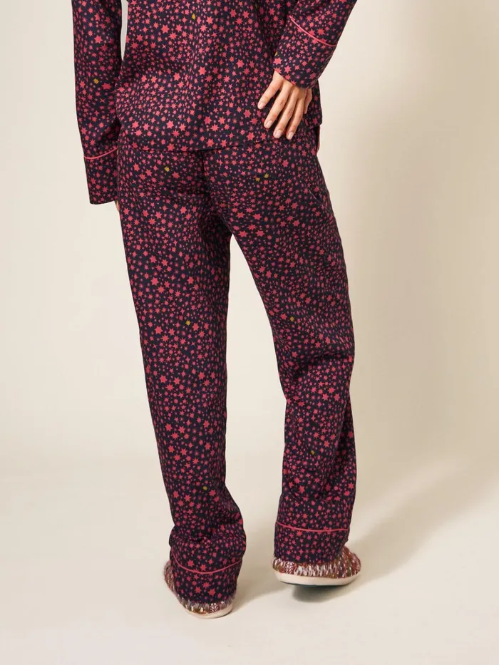 Women White Stuff Pyjamas And Nightwear Nina Organic PJ Bottom Navy Multi Women White Stuff Pyjamas And Nightwear Nina Organic PJ Bottom Navy Multi
