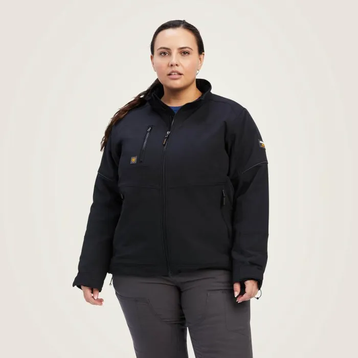 Women Workwear Ariat Rebar DriTEK DuraStretch Insulated Jacket Black