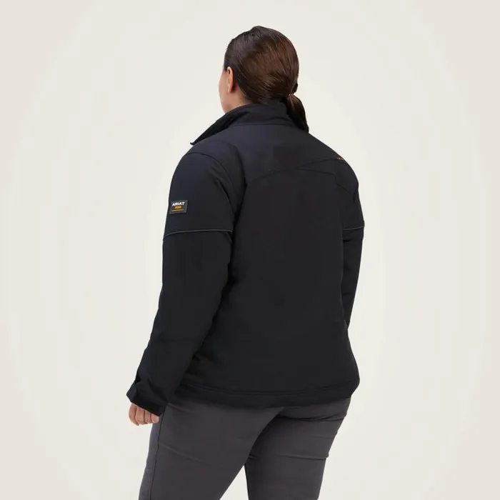 Women Workwear Ariat Rebar DriTEK DuraStretch Insulated Jacket Black