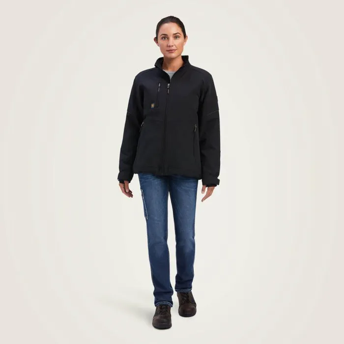 Women Workwear Ariat Rebar DriTEK DuraStretch Insulated Jacket Black