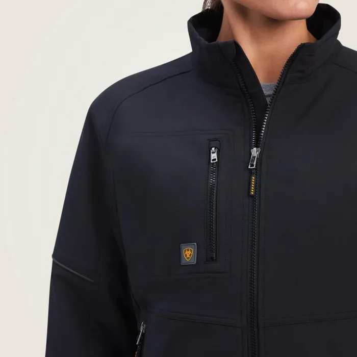 Women Workwear Ariat Rebar DriTEK DuraStretch Insulated Jacket Black