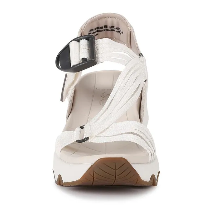 Womens Chersky White Spyder Sandals