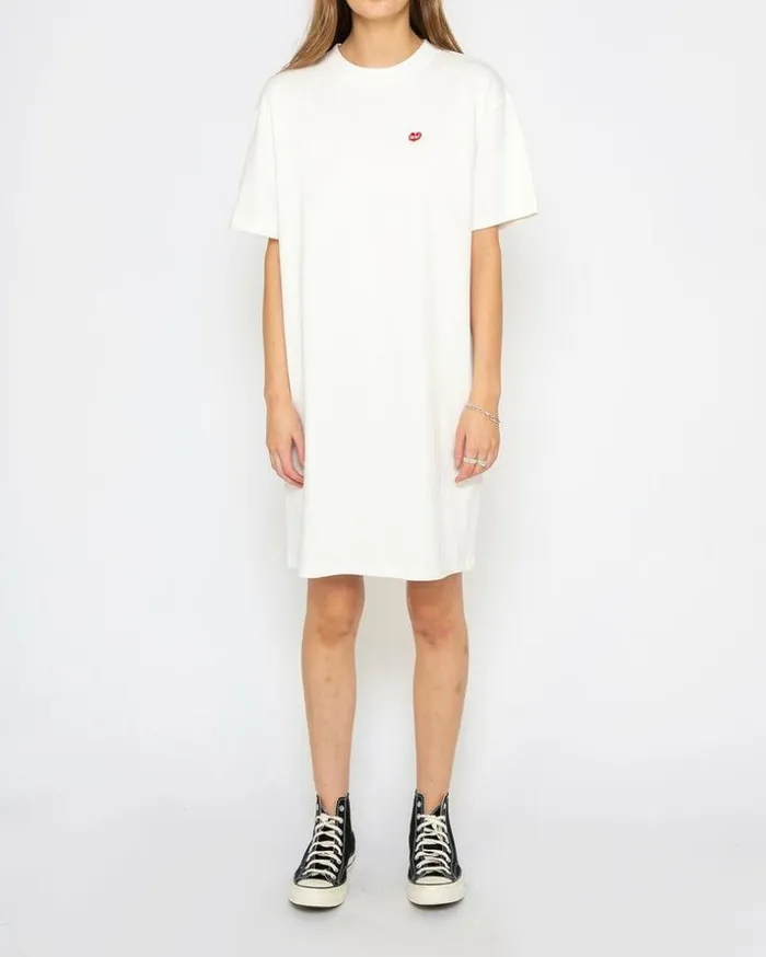Womens Deus Ex Machina Dresses True Romance Dress 8211 Vintage White Vintage White Womens Deus Ex Machina Dresses True Romance Dress 8211 Vintage White Vintage White