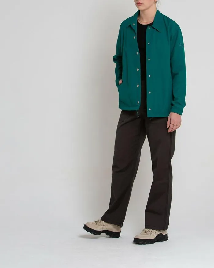 Womens Deus Ex Machina Jackets Tango Coach Jacket 8211 Alpine Green Alpine Green Womens Deus Ex Machina Jackets Tango Coach Jacket 8211 Alpine Green Alpine Green