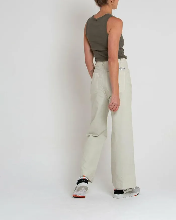 Womens Deus Ex Machina Pants Maude Pant 8211 Dirty White Dirty White Womens Deus Ex Machina Pants Maude Pant 8211 Dirty White Dirty White
