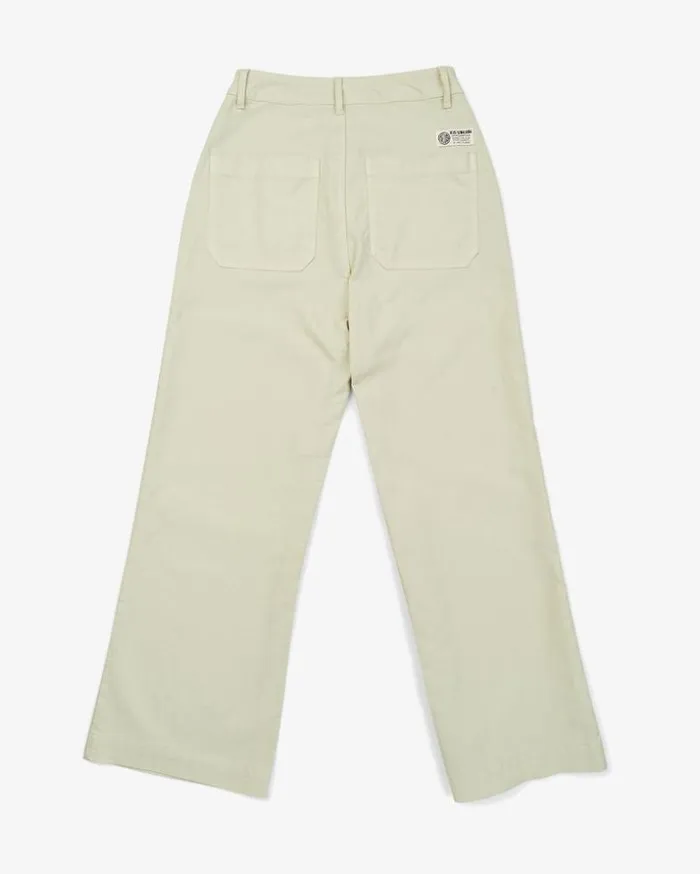 Womens Deus Ex Machina Pants Maude Pant 8211 Dirty White Dirty White Womens Deus Ex Machina Pants Maude Pant 8211 Dirty White Dirty White