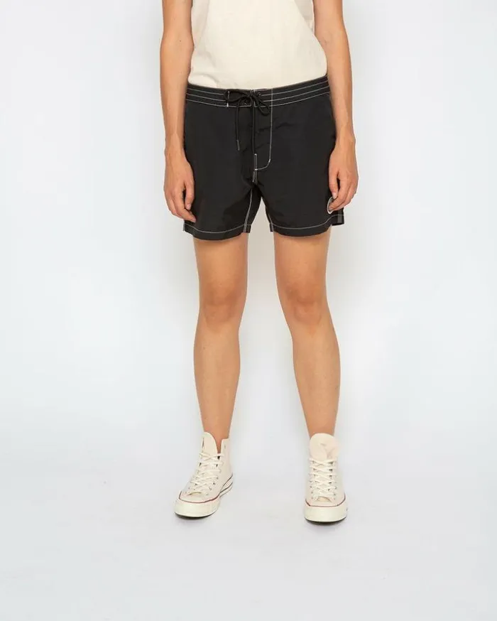 Womens Deus Ex Machina Shorts Malibu Boardshort 8211 Black Black