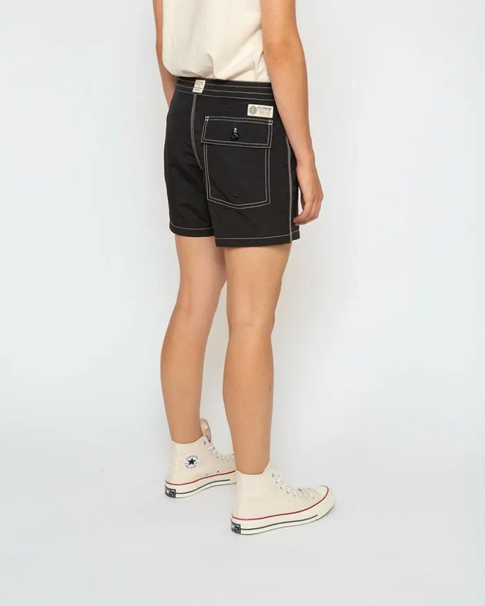 Womens Deus Ex Machina Shorts Malibu Boardshort 8211 Black Black