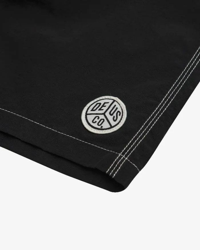 Womens Deus Ex Machina Shorts Malibu Boardshort 8211 Black Black