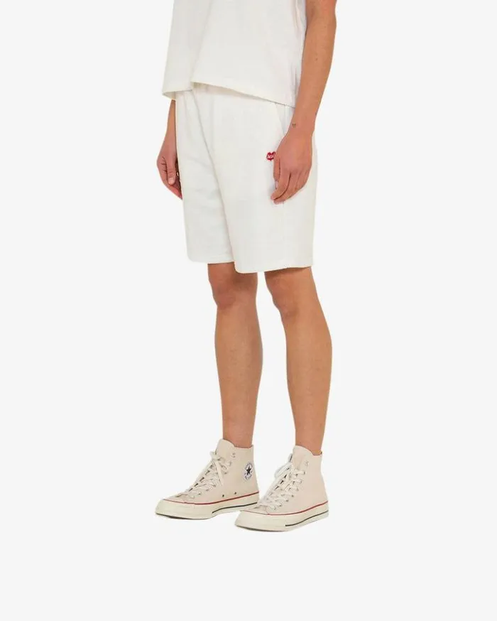 Womens Deus Ex Machina Shorts True Romance Fleece Short 8211 Vintage White Vintage White Womens Deus Ex Machina Shorts True Romance Fleece Short 8211 Vintage White Vintage White