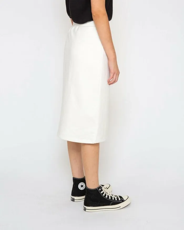 Womens Deus Ex Machina Skirts Monique Jersey Skirt 8211 Vintage White Vintage White Womens Deus Ex Machina Skirts Monique Jersey Skirt 8211 Vintage White Vintage White