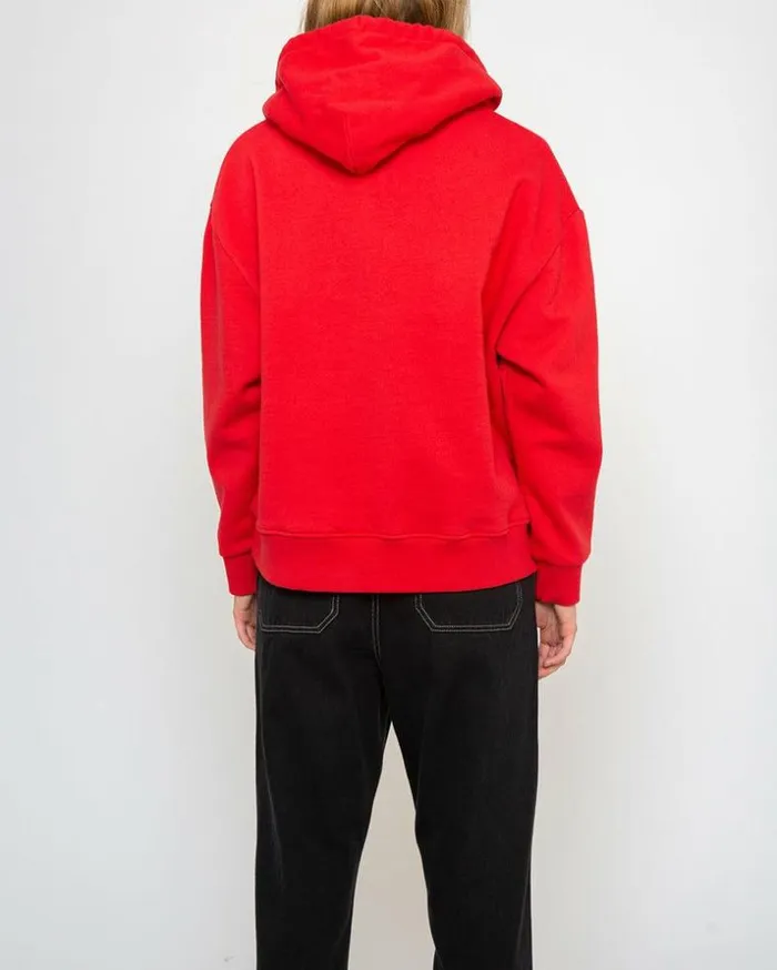 Womens Deus Ex Machina Sweaters True Romance Hoodie 8211 Rocco Red Rocco Red