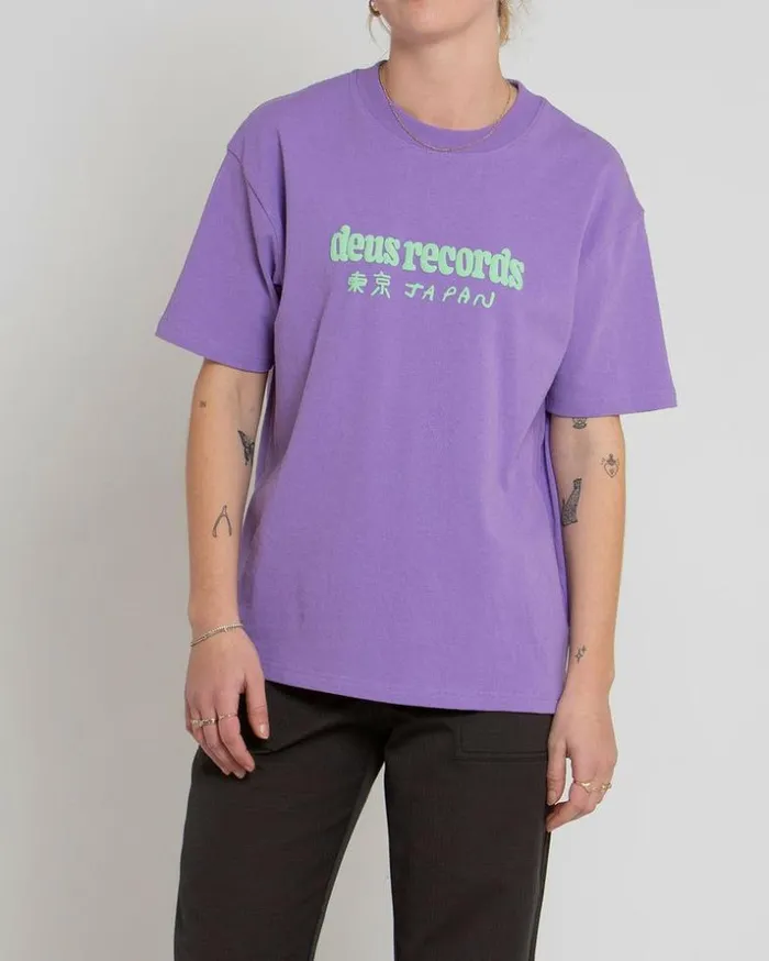 Womens Deus Ex Machina Tees Made In Japan Tee 8211 Bougainvillea Bougainvillea