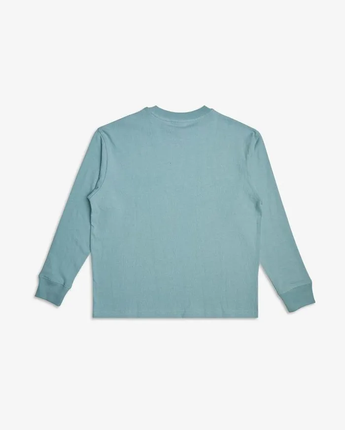 Womens Deus Ex Machina Tees Namesake Long Sleeve Tee 8211 Aquifer Aquifer Womens Deus Ex Machina Tees Namesake Long Sleeve Tee 8211 Aquifer Aquifer