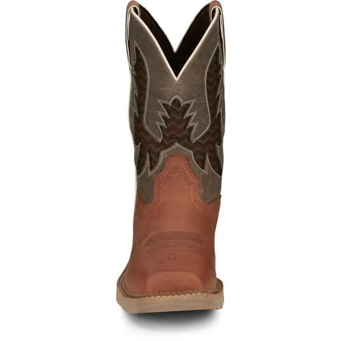 Work Men Justin Boots Bolt 11034 Work Boot Light Brown 040brown041