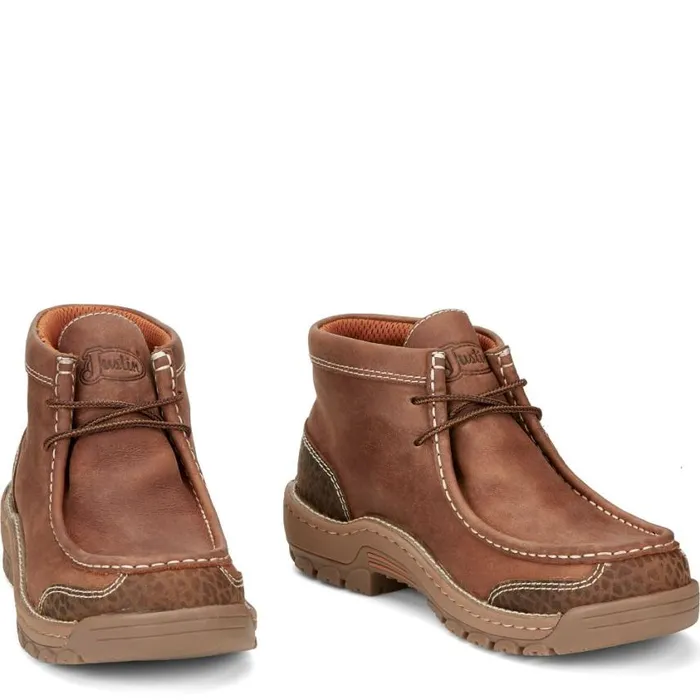 Work Men Justin Boots Crafton 4034 Waterproof Work Shoe Barley Brown 040brown041 Work Men Justin Boots Crafton 4034 Waterproof Work Shoe Barley Brown 040brown041