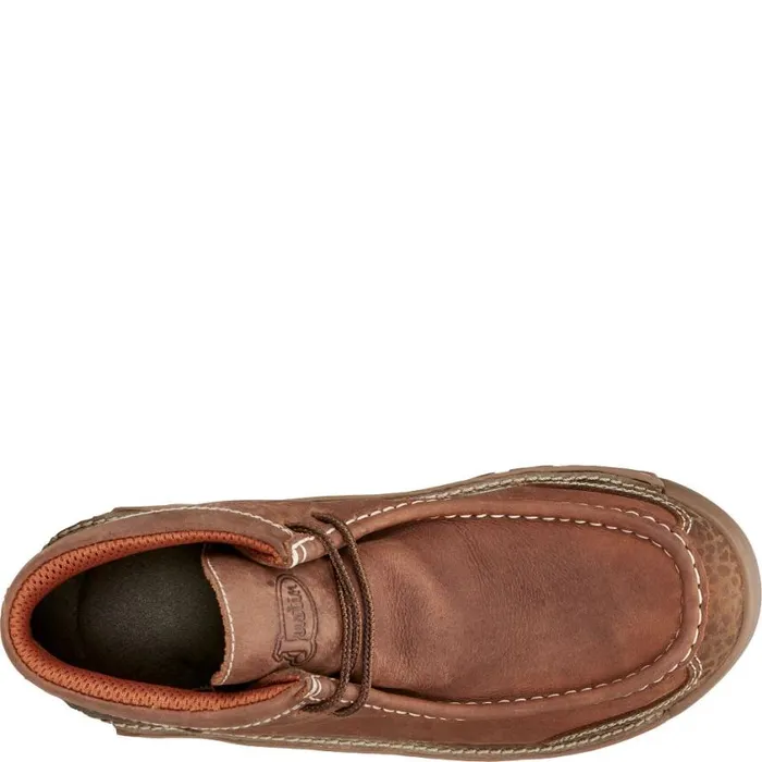Work Men Justin Boots Crafton 4034 Waterproof Work Shoe Barley Brown 040brown041