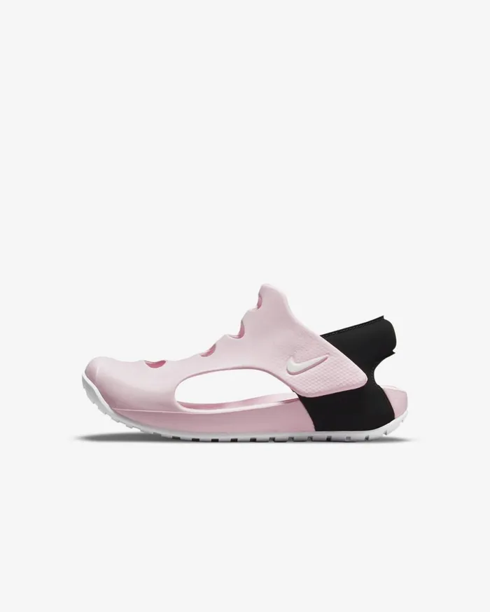 Younger Kids 3 8211 7 Years Kids Nike Sunray Protect 3 Pink Foamblackwhite