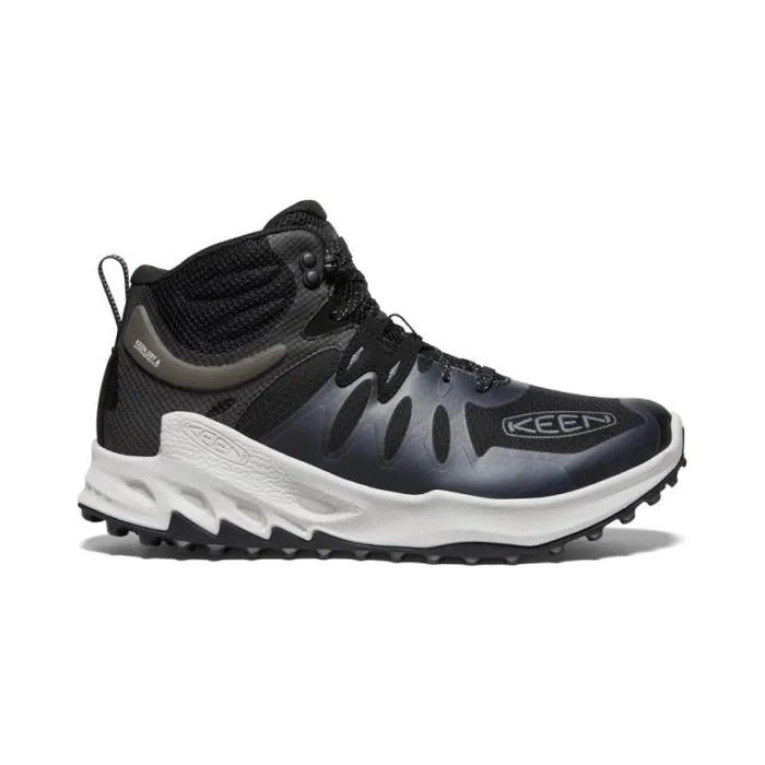 Zionic Mid Height Waterproof Black Hiking Boot Men KEEN Hike