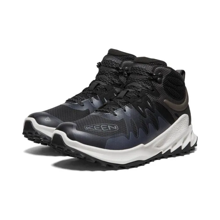 Zionic Mid Height Waterproof Black Hiking Boot Men KEEN Hike Zionic Mid Height Waterproof Black Hiking Boot Men KEEN Hike
